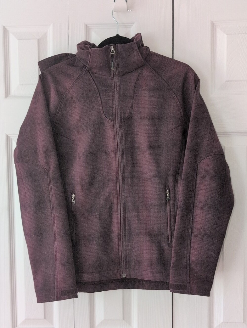Avia Plum Fleece-Lined Zip Jacket